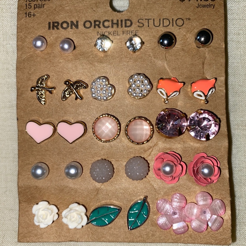 Brand New Earrings perfect for Valentine’s Day!!